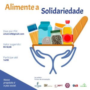 campanha alimente a solidariedade
