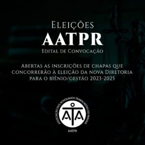 Eleições AATPR. Edital de Convocação